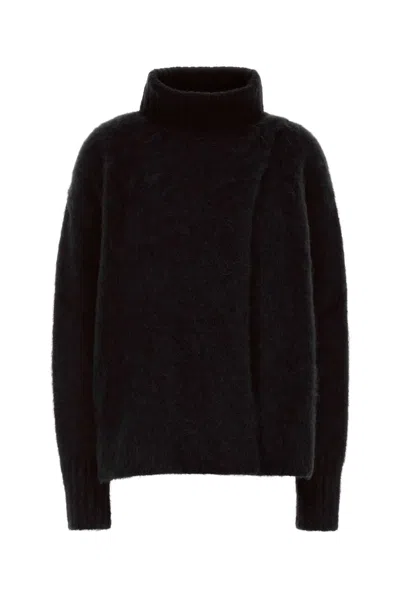 Uma Wang Highneck Top In Brown