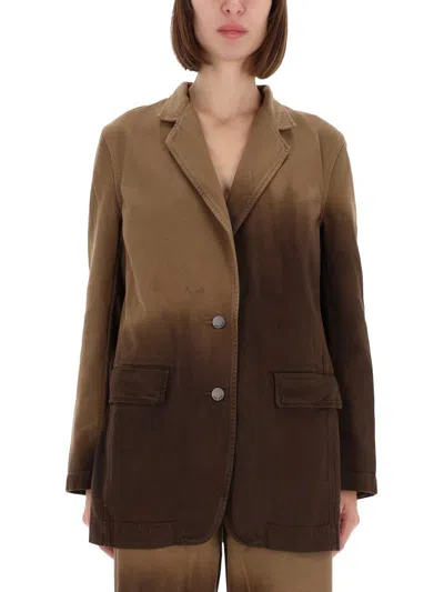 Uma Wang Jacket "jane" In Brown