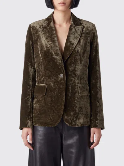 Uma Wang Single-breasted Suit Jacket In Green