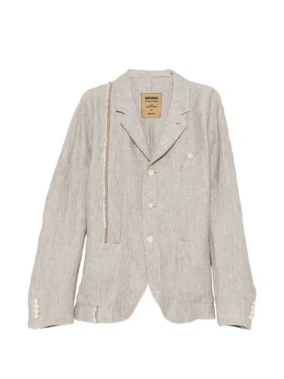 Uma Wang Jai Jacket In Gray