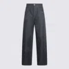 Uma Wang Phyllis Jeans In Denim In Black