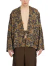 Uma Wang Jester Kimono Jacket In Multi