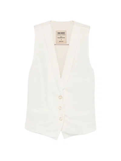 Uma Wang Jill Waistcoat In Metallic