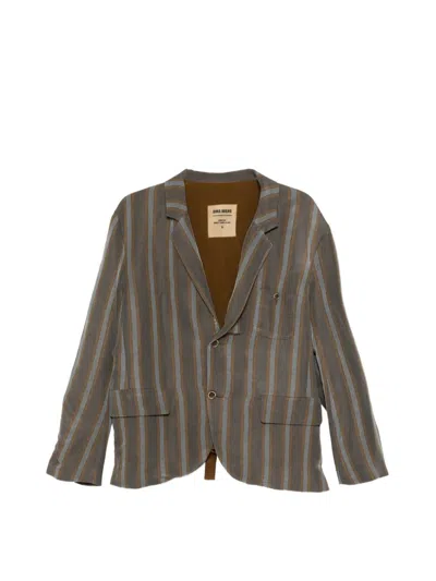 Uma Wang 'jingle Signy' Jacket In Brown