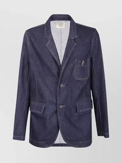 UMA WANG "JUNO" JACKET WITH FRONT POCKET AND NOTCHED LAPEL