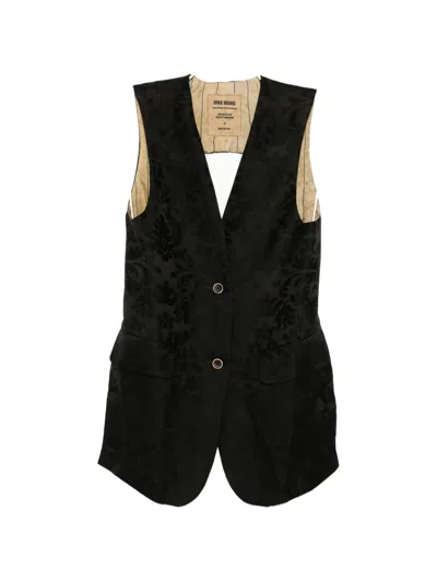 Uma Wang Kallan Waistcoat In Black