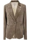 Uma Wang 'karon' Jacket In Brown