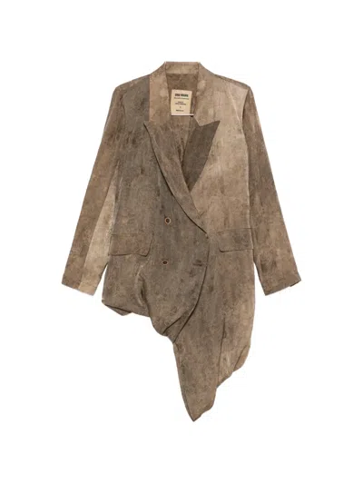 Uma Wang Kasiia Blazer In Brown