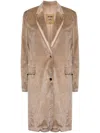 Uma Wang Katia Coat In Beige