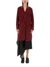 Uma Wang Cotton Blend Single-breasted Blazer In Red