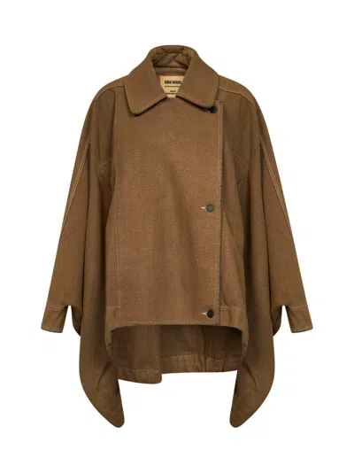 Uma Wang Kew Jacket In Brown