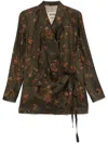 Uma Wang Khloe Blazer In Brown