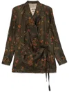 Uma Wang Khloe Blazer In Multicolour