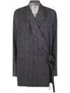 Uma Wang "khloe" Jacket In Black