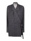 Uma Wang Khloe Jacket In Blue