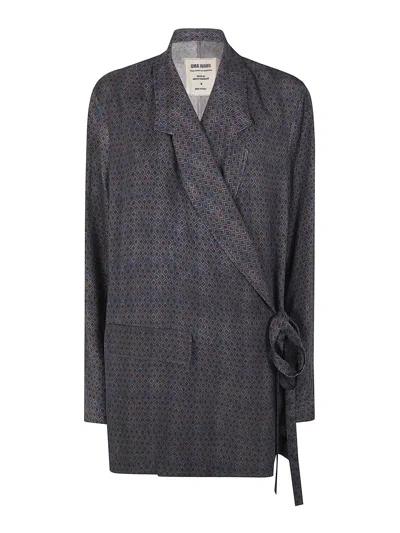 Uma Wang Khloe Jacket In Blue