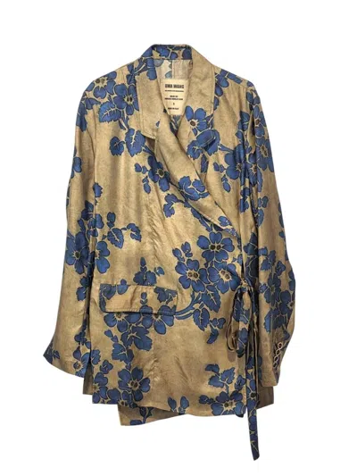 Uma Wang Long-sleeve Casual Jacket In Pattern
