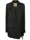 Uma Wang Khloe Jacket In Black