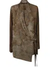 Uma Wang Khloe Jacket Clothing In Yellow