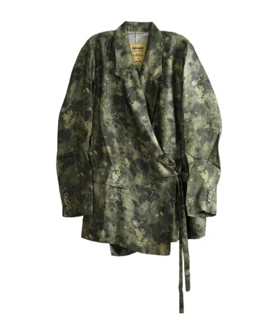 Uma Wang Khloe Jacket In Green