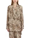 Uma Wang Khloe Jacket In Viscose And Cupro