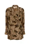 Uma Wang Khloe Blazer In Brown