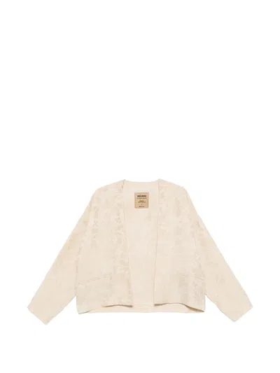 Uma Wang Klarke Damask-patterned Jacket In Neutral