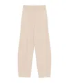 Uma Wang Cashmere Trousers In Nude