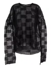 Shop Uma Wang Knitwear Woman In Black