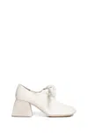 Uma Wang Knotted Pumps In Leather In White