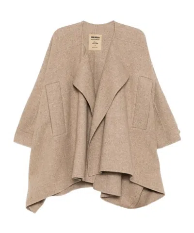 Uma Wang Koth Jacket In Neutral