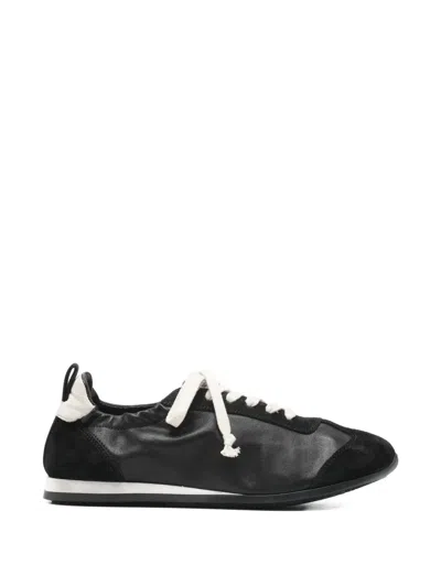 Uma Wang Lace-up Sneakers In Black