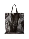 Uma Wang Large Canvas Tote Bag In Black