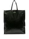 Uma Wang Small Shopping Bag Canvas In Green