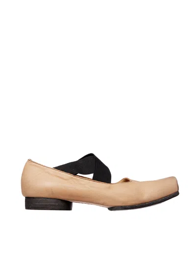 UMA WANG UMA WANG LEATHER BALLERINA