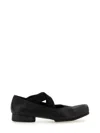 Uma Wang 23mm Square-toe Leather Ballerina Shoes
