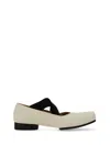 Uma Wang Strappy Heeled Ballerina Shoes In White