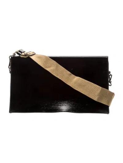 Pre-owned Uma Wang Leather Crossbody Bag In Brown