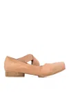 Uma Wang Leather Flats In Pink