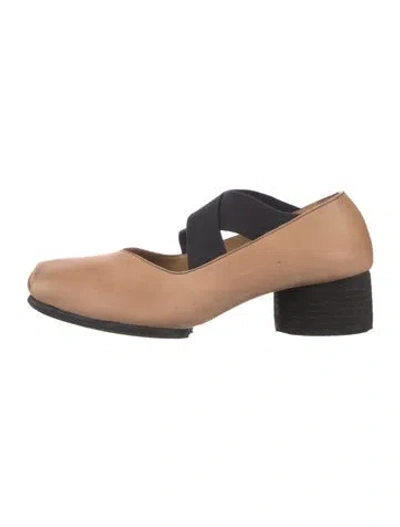 Pre-owned Uma Wang Leather Pumps In Brown
