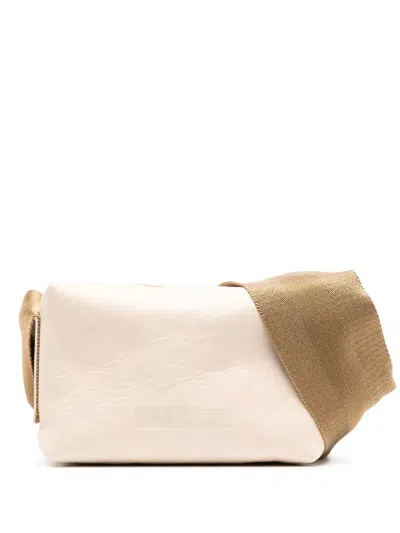 Uma Wang Leather Shoulder Bag