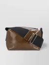Uma Wang Leather Shoulder Bag Adjustable Strap