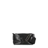 Uma Wang Leather Shoulder Bag In Black