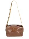Uma Wang Leather Shoulder Bag In Multi