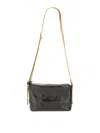Uma Wang Structured Carbon Fiber Shoulder Bag With Adjustable Strap In Black