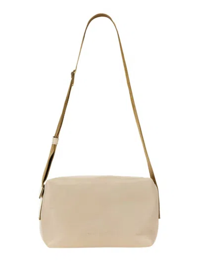 UMA WANG LEATHER SHOULDER BAG