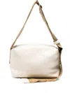 Uma Wang Leather Shoulder Bag In White