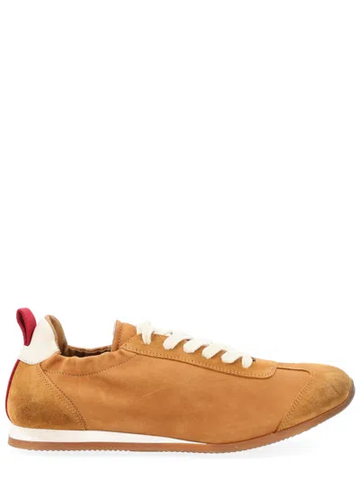 Uma Wang Leather Sneaker In Brown