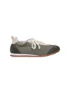 Uma Wang Low Top Sneakers Contrast Sole Pull Tab In Gray