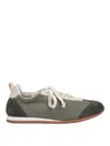 Uma Wang Low Top Sneakers Contrast Sole Pull Tab In Multi